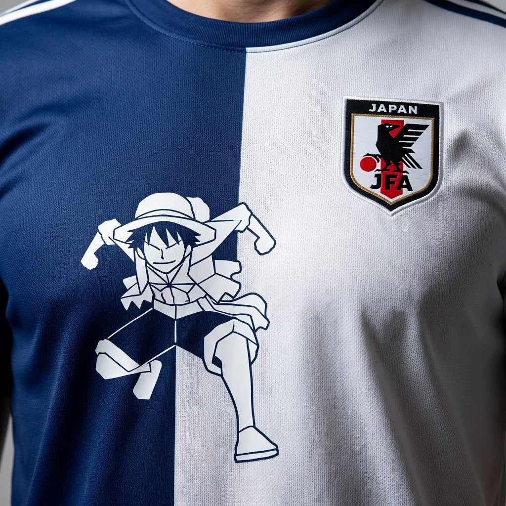Luffy Azul/Blanco — 3-detalle-estampado