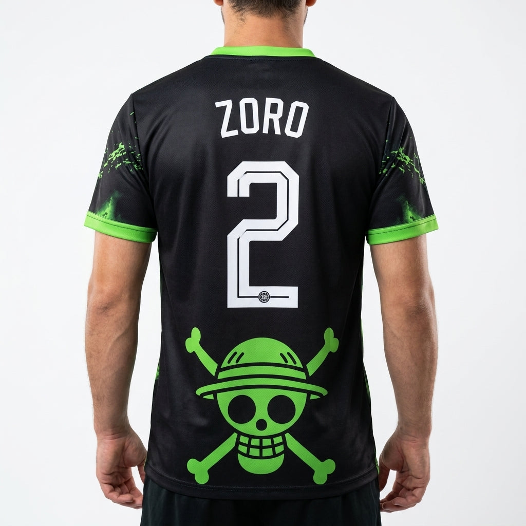Zoro Negro/Verde — 4-espalda