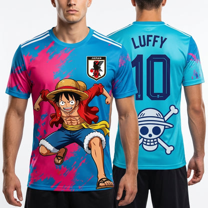 Luffy Azul/Rosa — 1-frontal-estudio