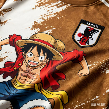 Luffy Marrón/Blanco — 3-detalle-estampado
