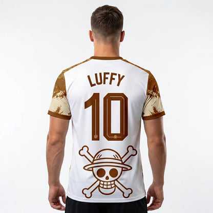 Luffy Marrón/Blanco — 4-espalda