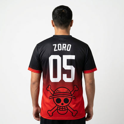 Zoro Negro/Rojo — 4-espalda