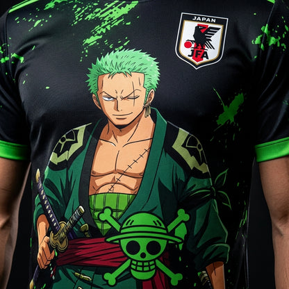 Zoro Negro/Verde — 3-detalle-estampado